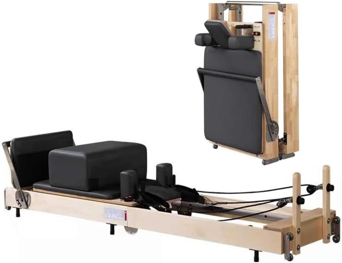 Test du reformer pliable Wunder Pilates F1 : performance et style à la maison