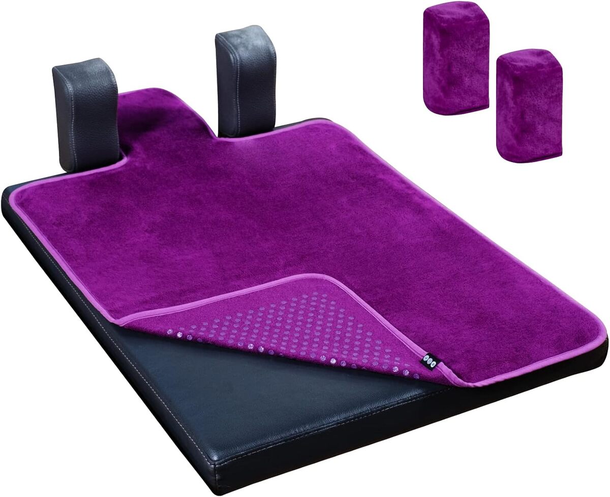Test : pilates reformer serviette antidérapante