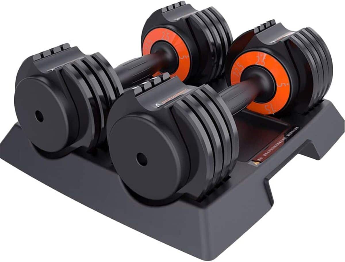 Test des haltères Pro réglables jusqu'à 50KG : performance à domicile