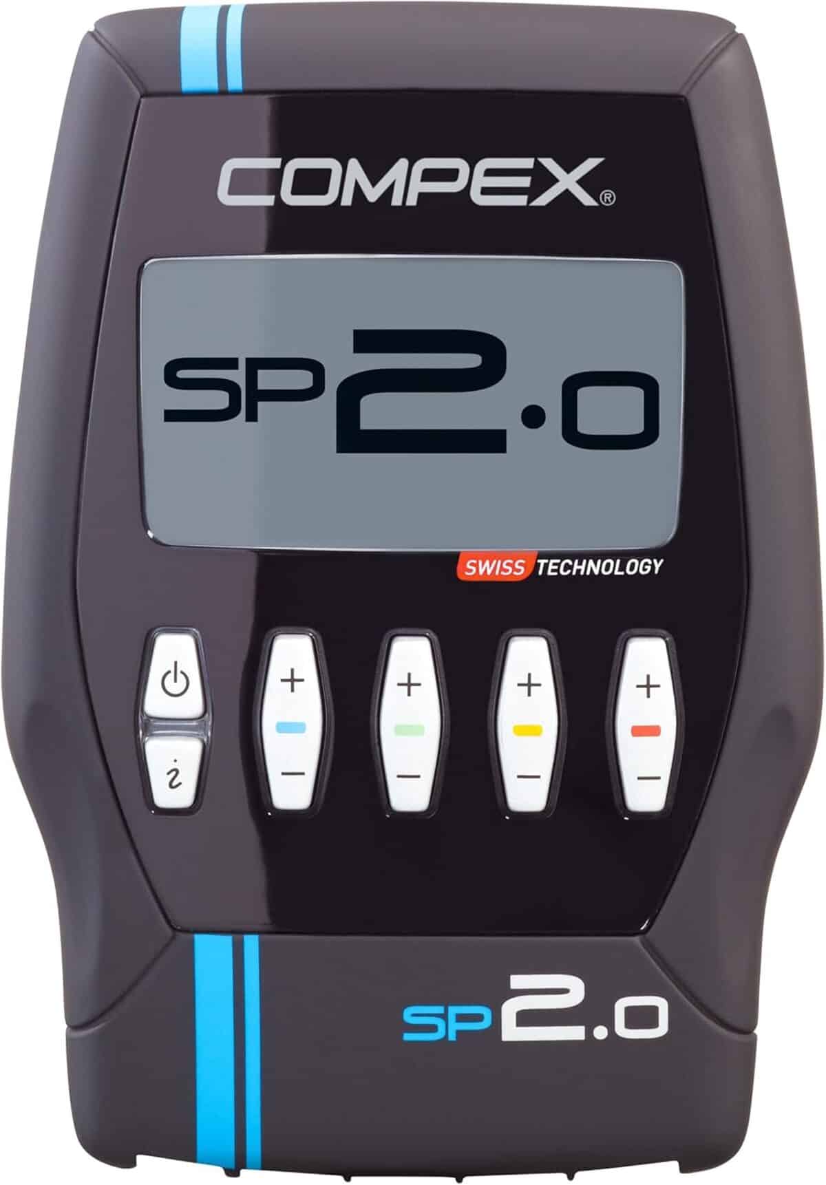 Test du Compex SP 2.0 : électrostimulateur mixte noir