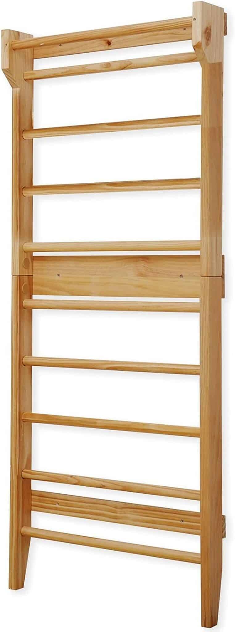 Test de l'échelle suédoise Physionics : votre alliée fitness en bois