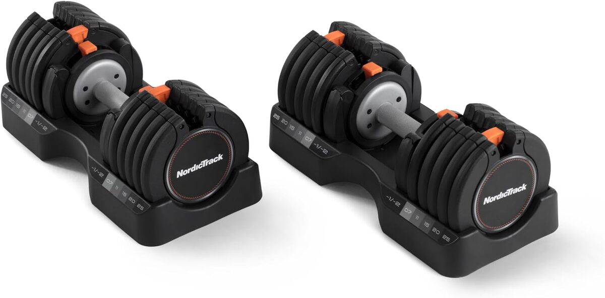 Test des haltères ajustables Nordictrack 25 kg (paire)