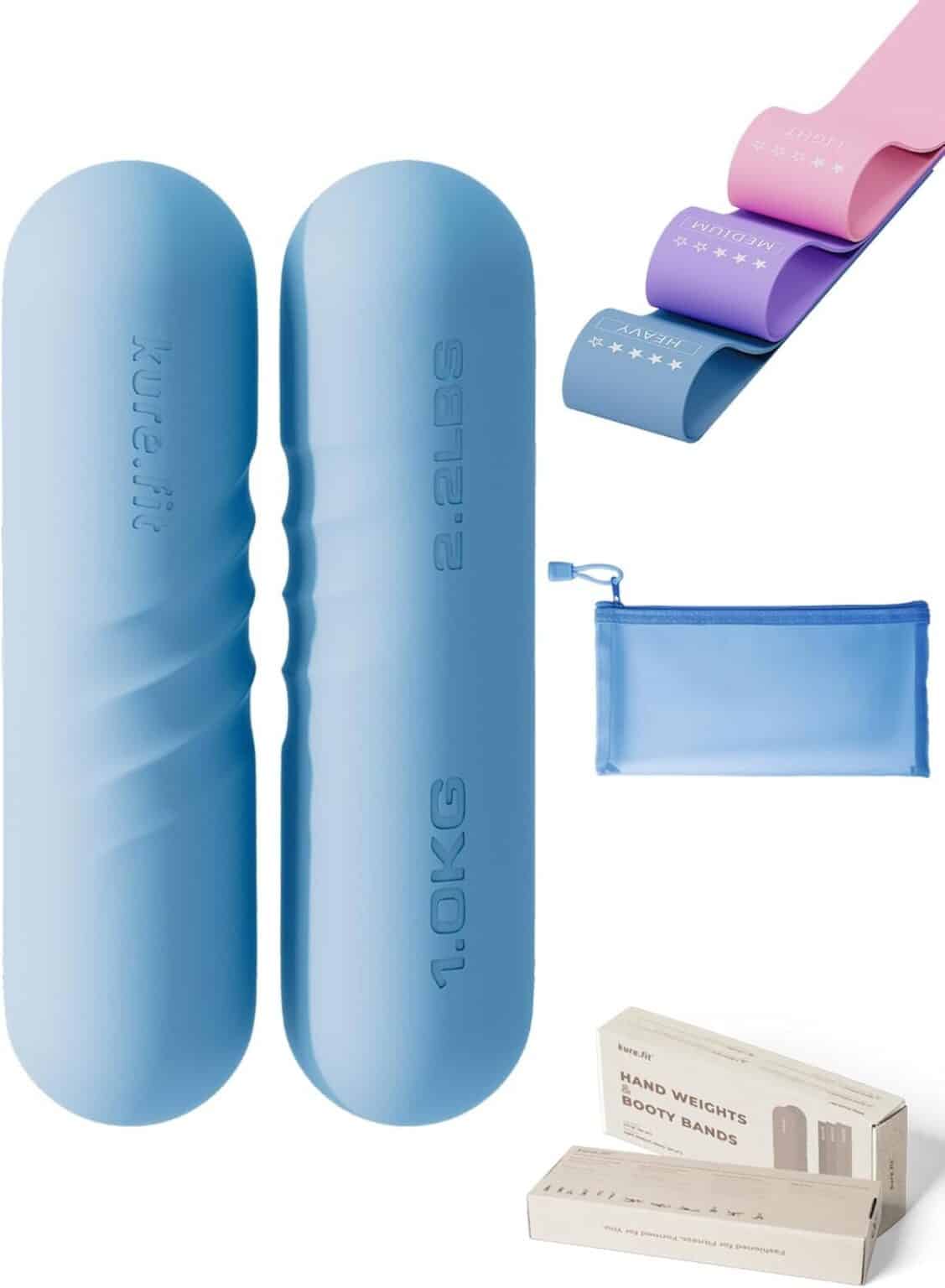 Lot 3 Bandes De Pilates Embark + Guide Exercice – Résistances Variées, Latex