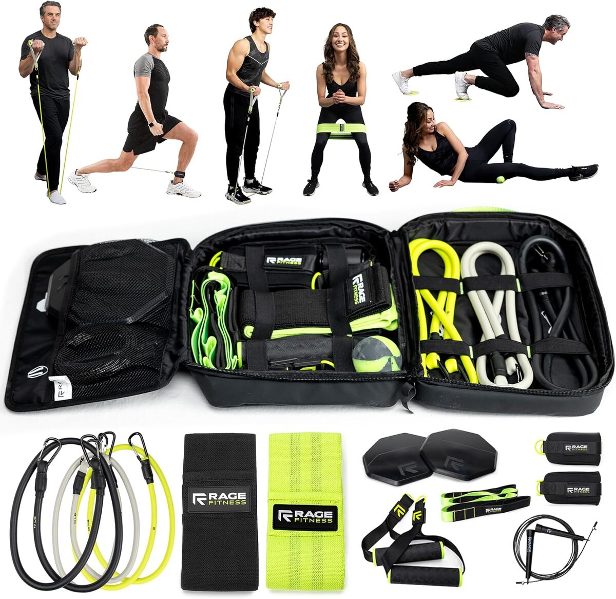 Test du kit Rage Fitness Ex 9 en 1 : l'essentiel sportif à emporter partout