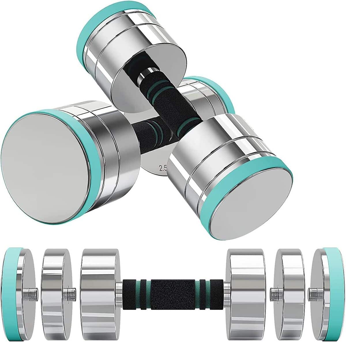 Test haltères Dripex : compacts et efficaces