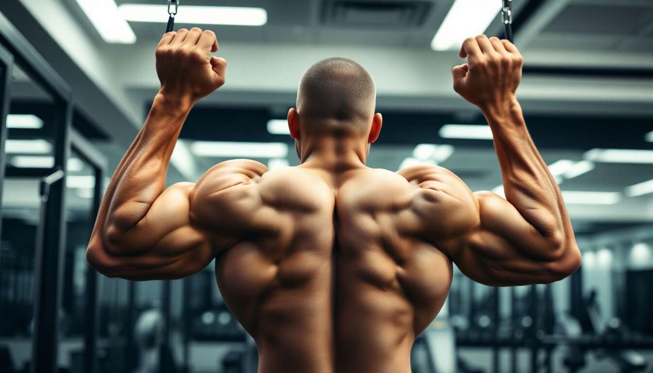 Les muscles sollicit&eacute;s par le tirage vertical