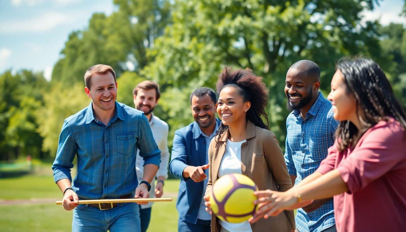 Amélioration de la cohésion et de l'esprit d'équipe Amélioration de la cohésion et de l'esprit d'équipe