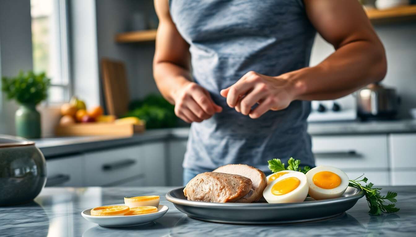 L'importance des prot&eacute;ines dans la d&eacute;finition musculaire