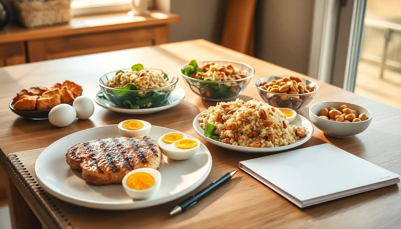 établir son programme de repas hyperprotéinés établir son programme de repas hyperprotéinés