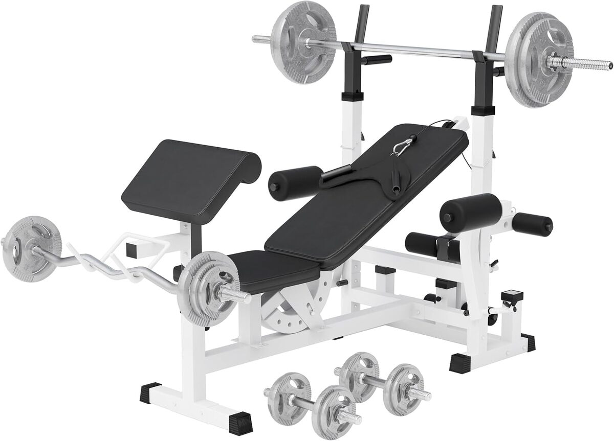 Test : banc de musculation Gorilla Sports® multifonction complet