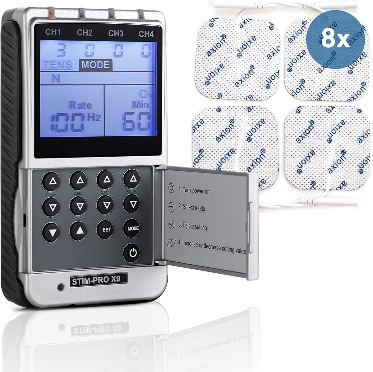 Test de l'électrostimulateur anti-douleur STIM-PRO X9+