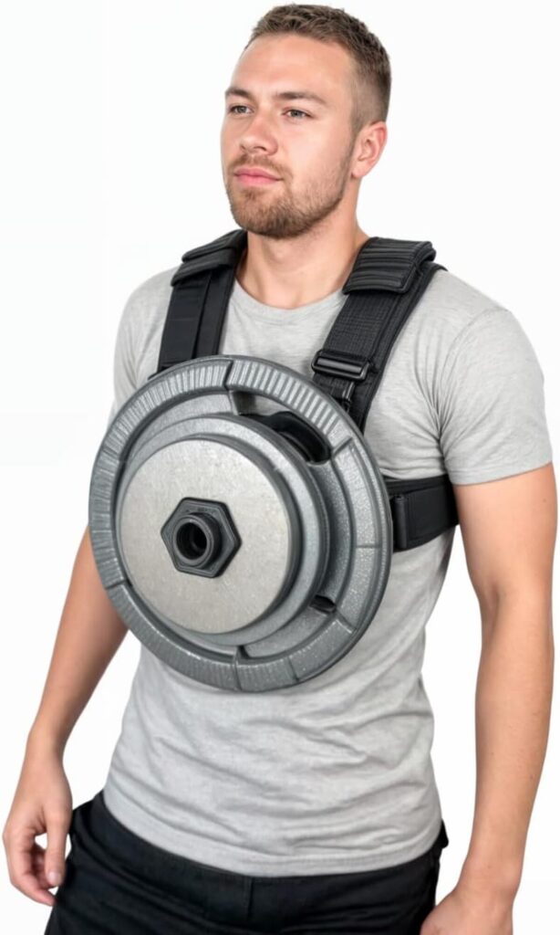 Test du gilet lesté d'entraînement réglable 50 mm