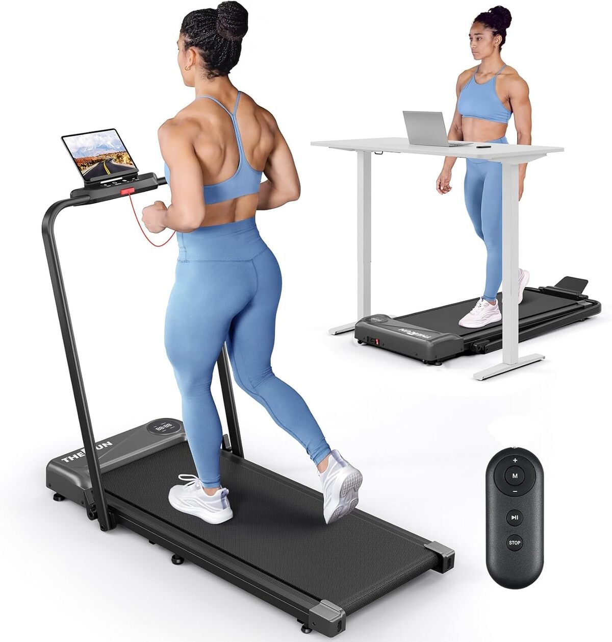 Test du tapis roulant portable ultra silencieux de 2.5CV