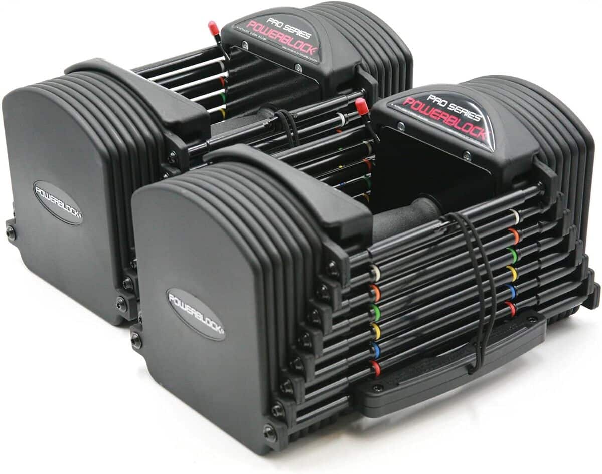 Test : powerblock Pro, haltères chargeables 2, 26 - 22, 68 kg