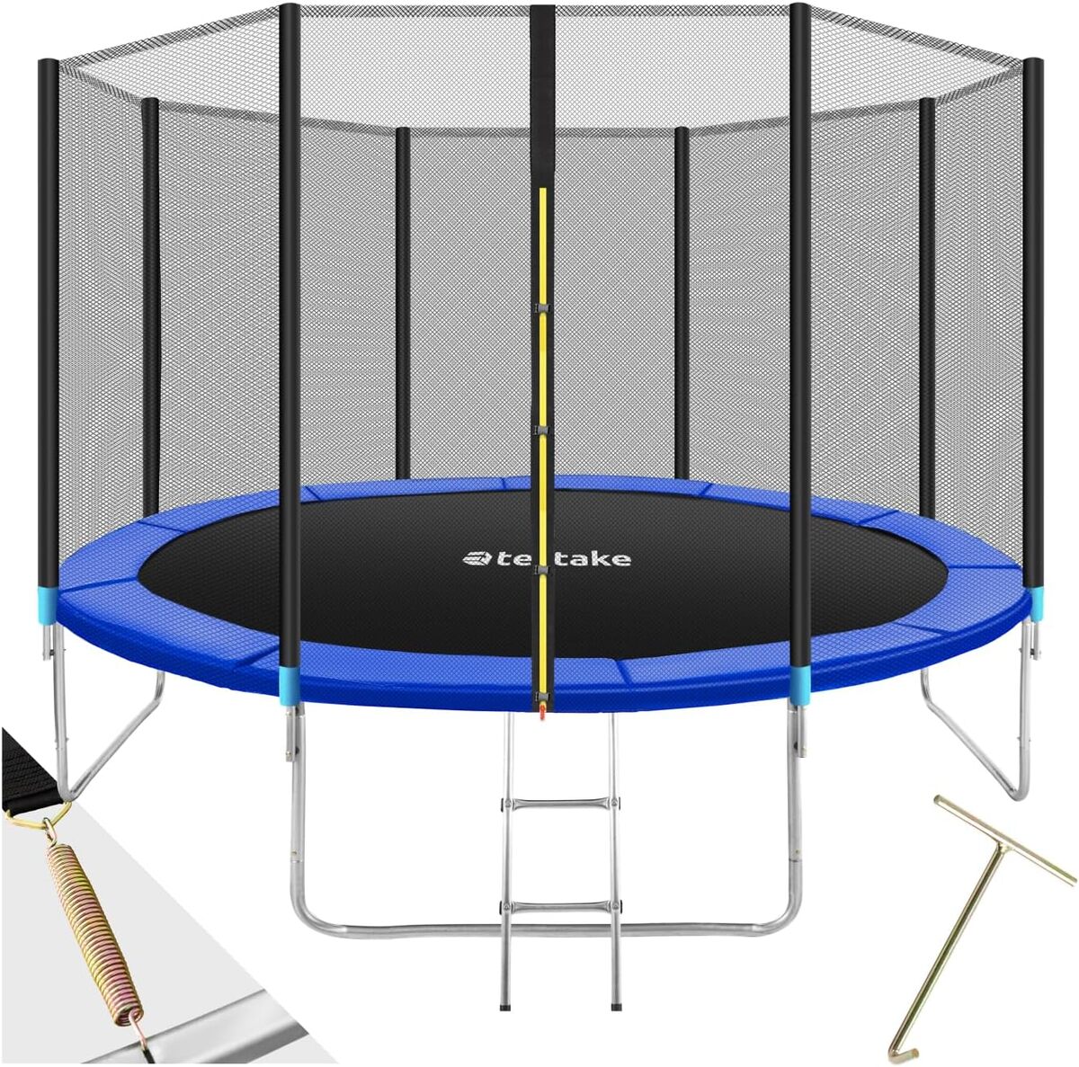 Test : trampoline tectake® pour enfants et adultes sécurisés