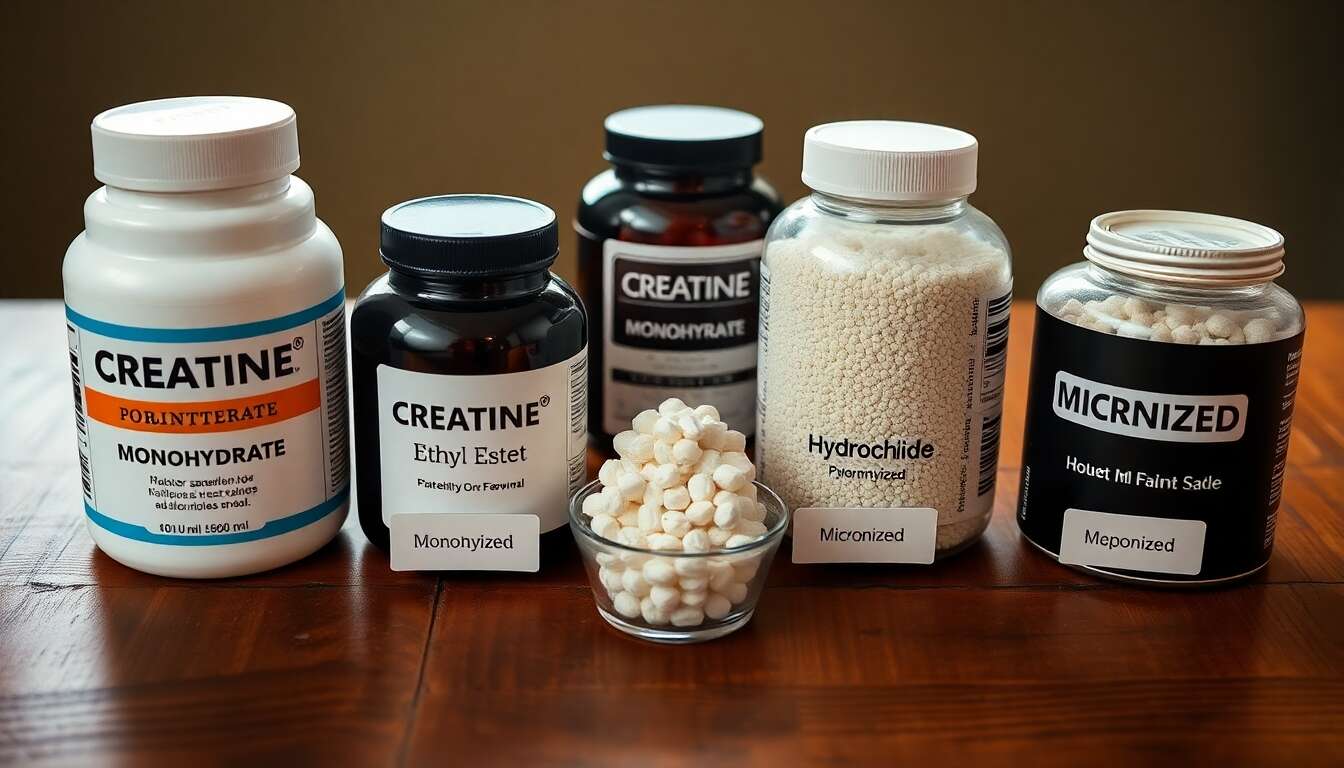 Les différents types de créatine et leur impact Les différents types de créatine et leur impact