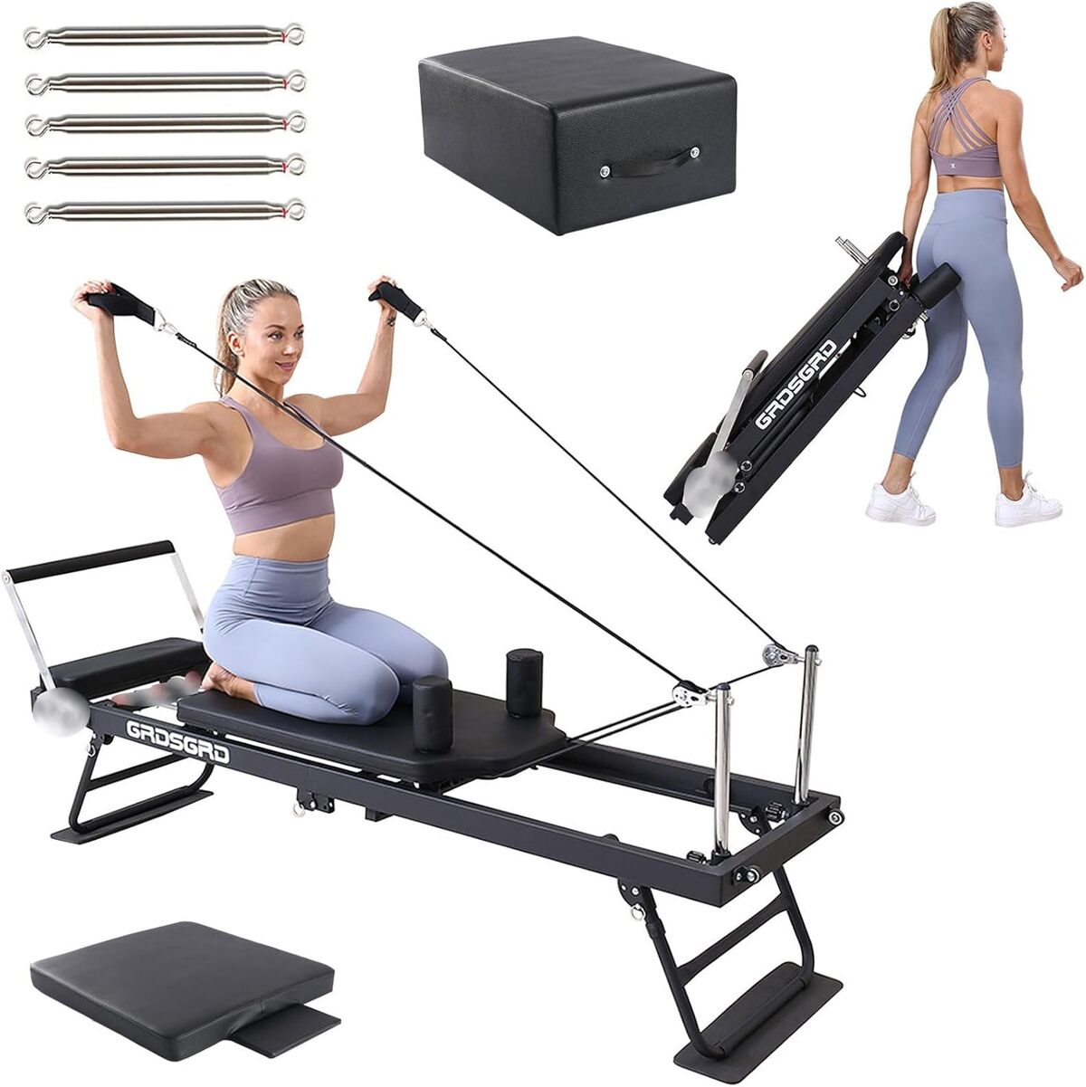 Test de la machine Pilates Reformer GRDSGRD pour la maison