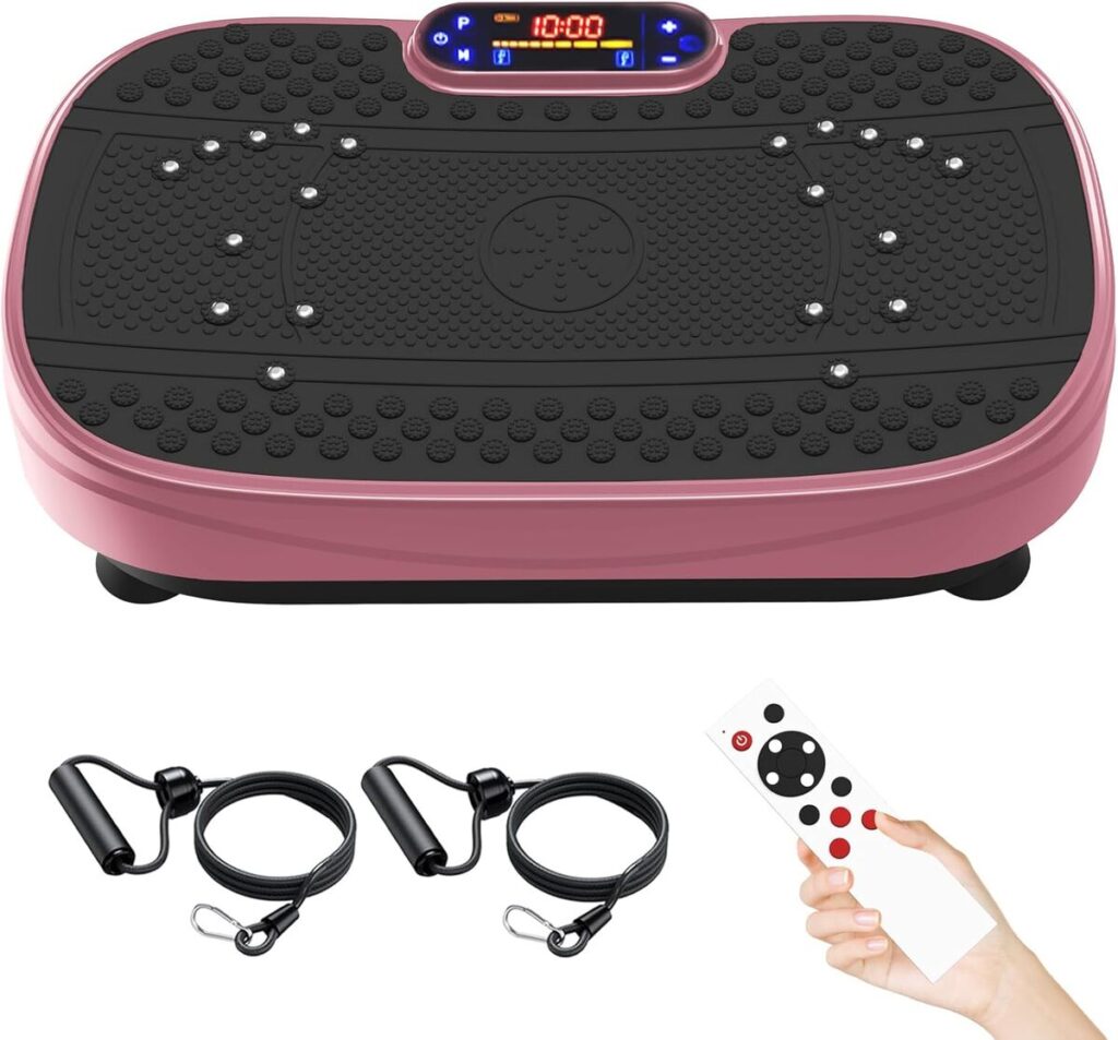 Test de la plaque vibrante Shaker vibrant : fitness et perte de poids