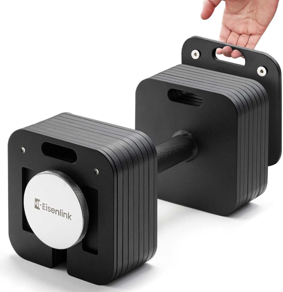 Test de l'haltère réglable Eisenlink 36kg : compact et performant