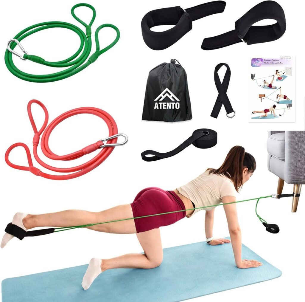 Test du système de résistance Atento : pilates léger et portable à domicile