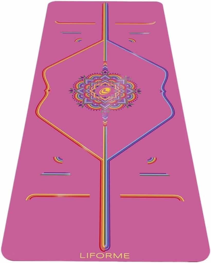 Test du tapis de yoga imprimé Liforme : écologique et antidérapant