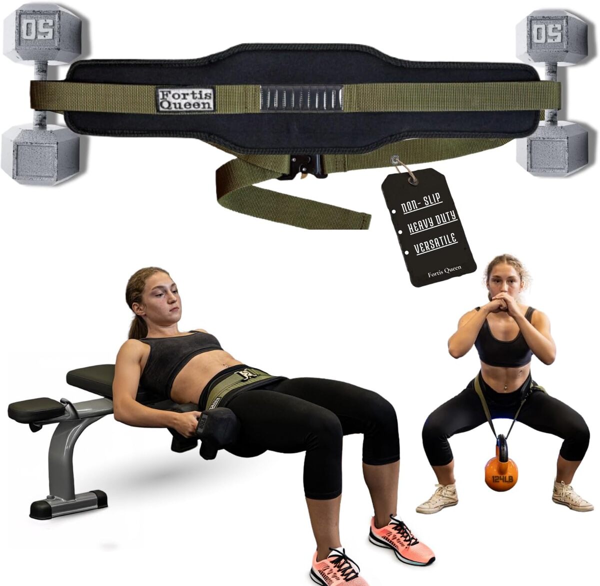 Test : fortis Queen, la ceinture idéale pour l'entraînement des fessiers