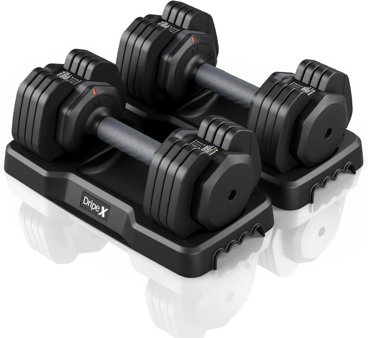 Test : haltères Dripex réglables pour musculation à domicile