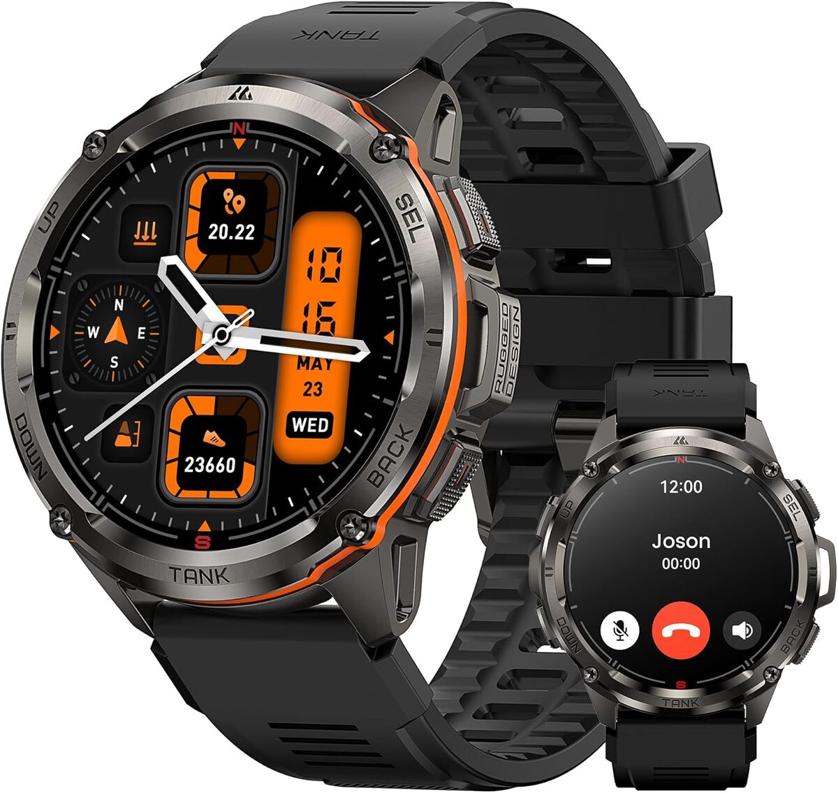 Test : kospet Tank T3 Ultra, la montre connectée ultime