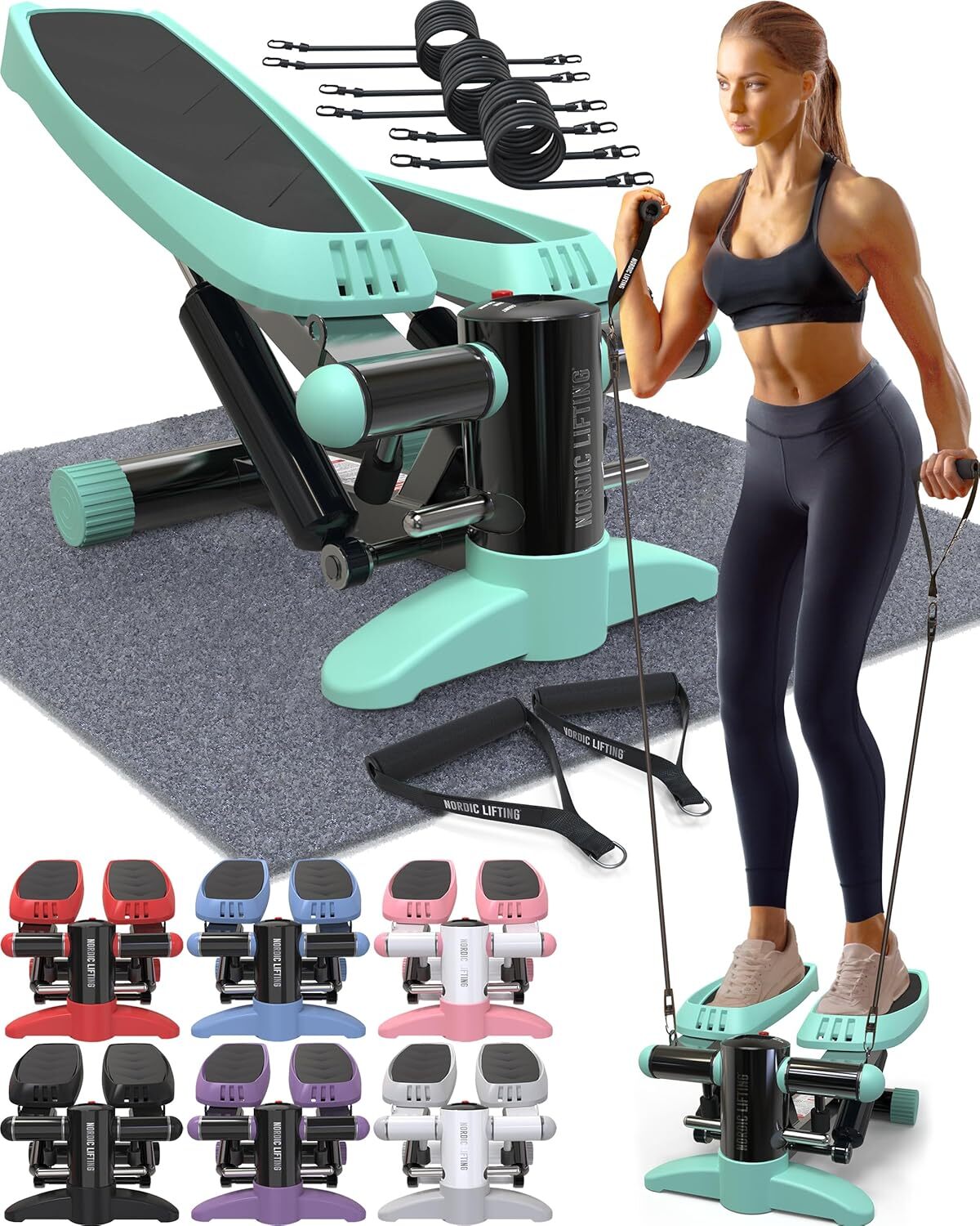 Test : mini stepper Serene Green