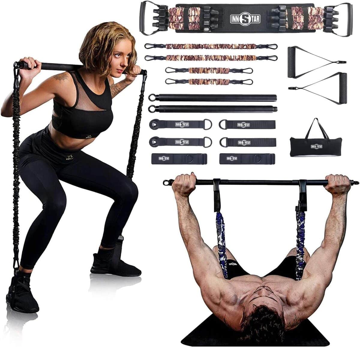 Test de l'ensemble de gym portable Innstar : entraînement à domicile simplifié