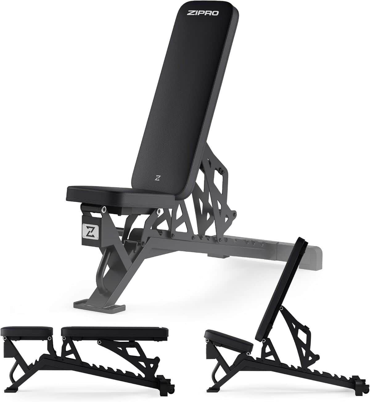 Test du banc ZIPRO Nocardio : musculation et fitness polyvalents