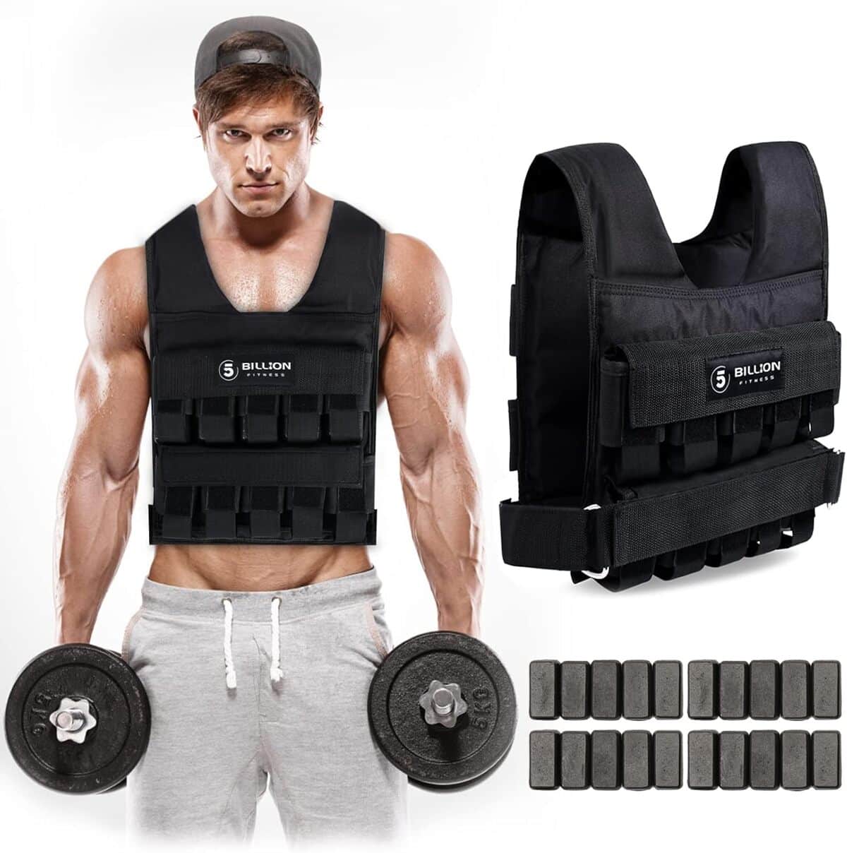 Test du gilet lesté 5BILLION FITNESS : musculation sur mesure