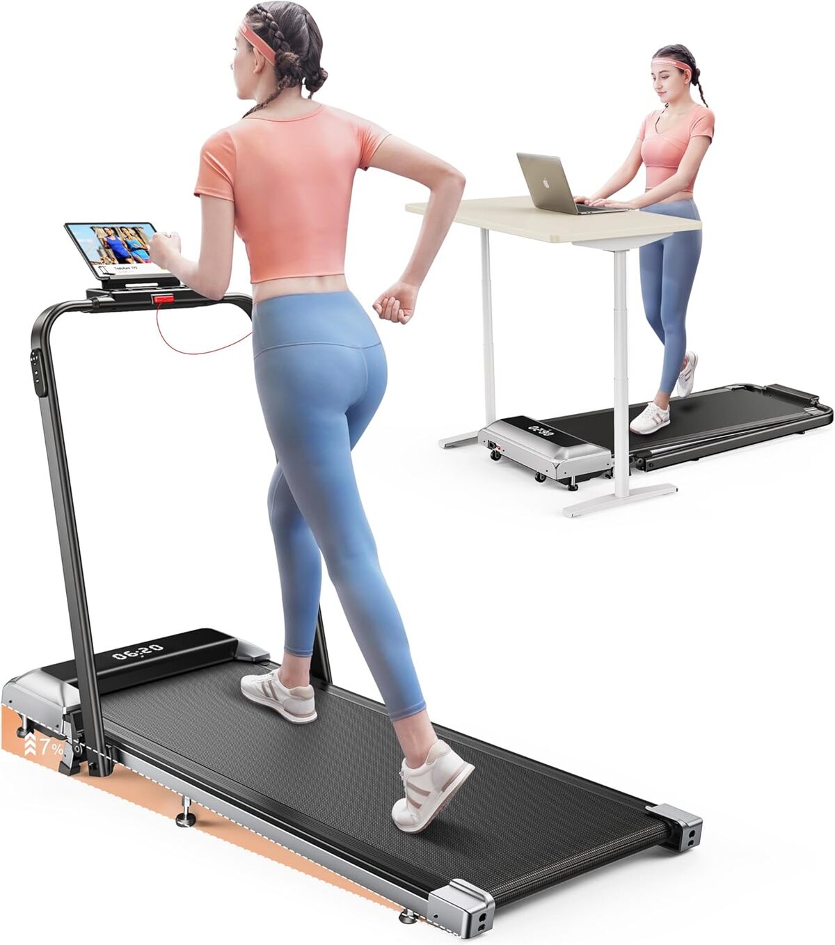 Test du tapis de course Toputure 2 en 1 : performance et innovation
