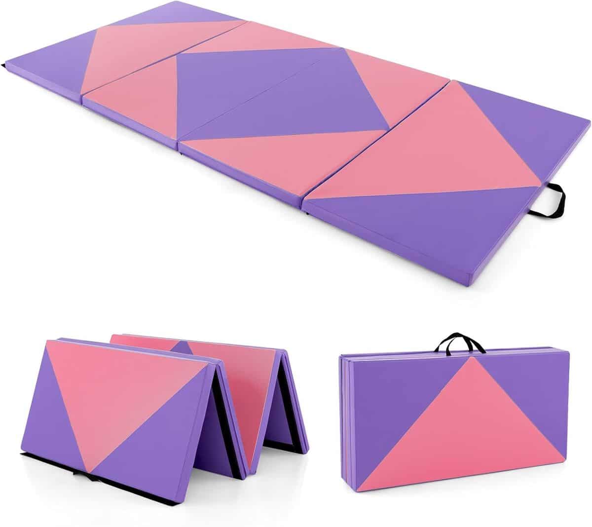 Test du tapis de gymnastique pliable Goplus