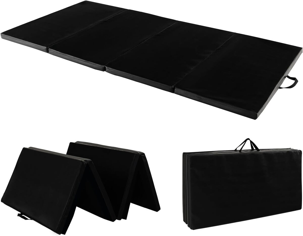 Test : tapis de gymnastique pliable Goplus
