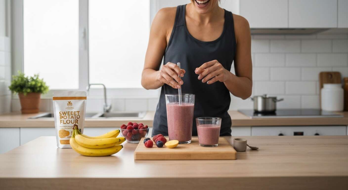La farine de patate douce : un allié pour les sportifs La farine de patate douce : un allié pour les sportifs