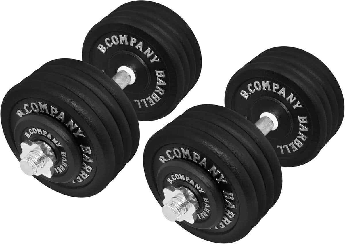 Test du kit d'haltères fonte 90 kg