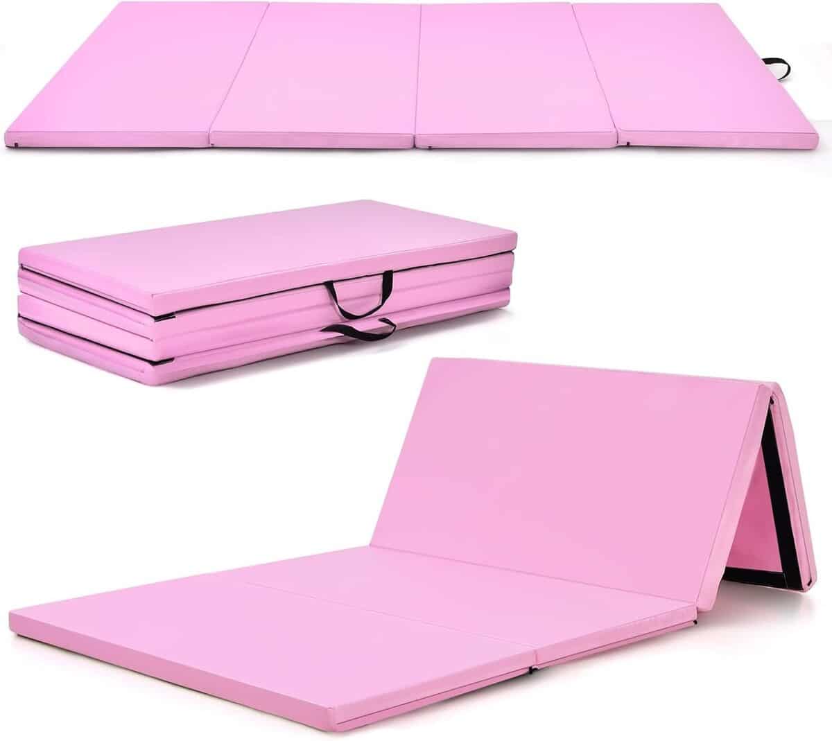 Test du tapis de yoga à 4 plis GYMAX : confort et praticité