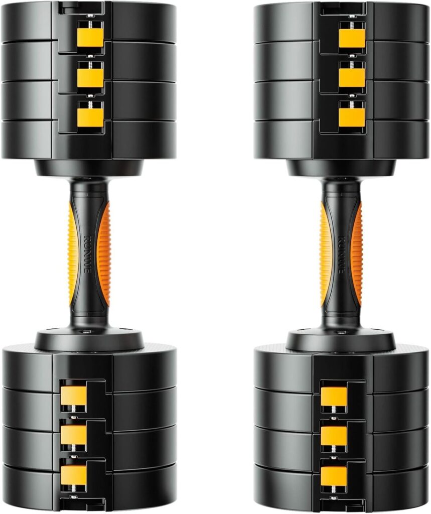 Test : haltères réglables RUNWE 29, 5 kg et 32, 2 kg