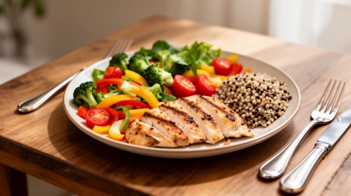 Exemples de repas équilibrés Exemples de repas équilibrés