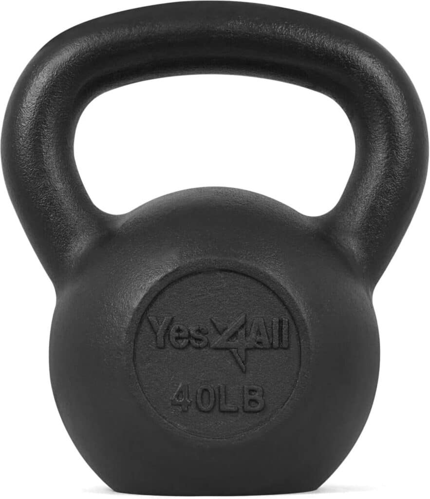 Test de la Yes4All KVMO Kettlebell 18 kg