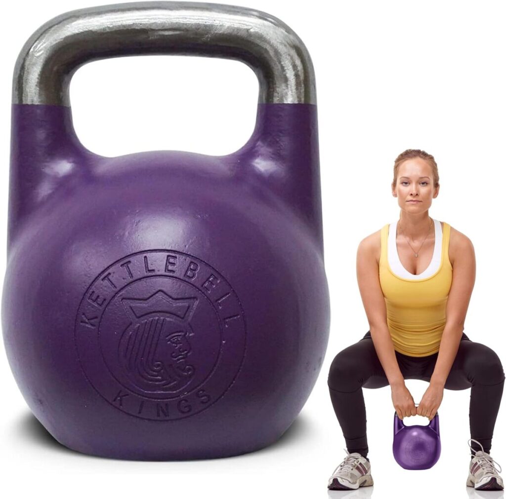 Test des kettlebells Kings de compétition : confort et équilibre optimisés