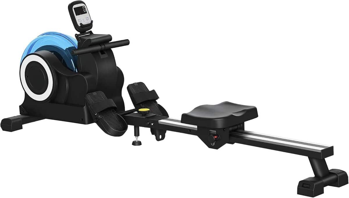 Test du rameur SportNow : performance pliable à eau