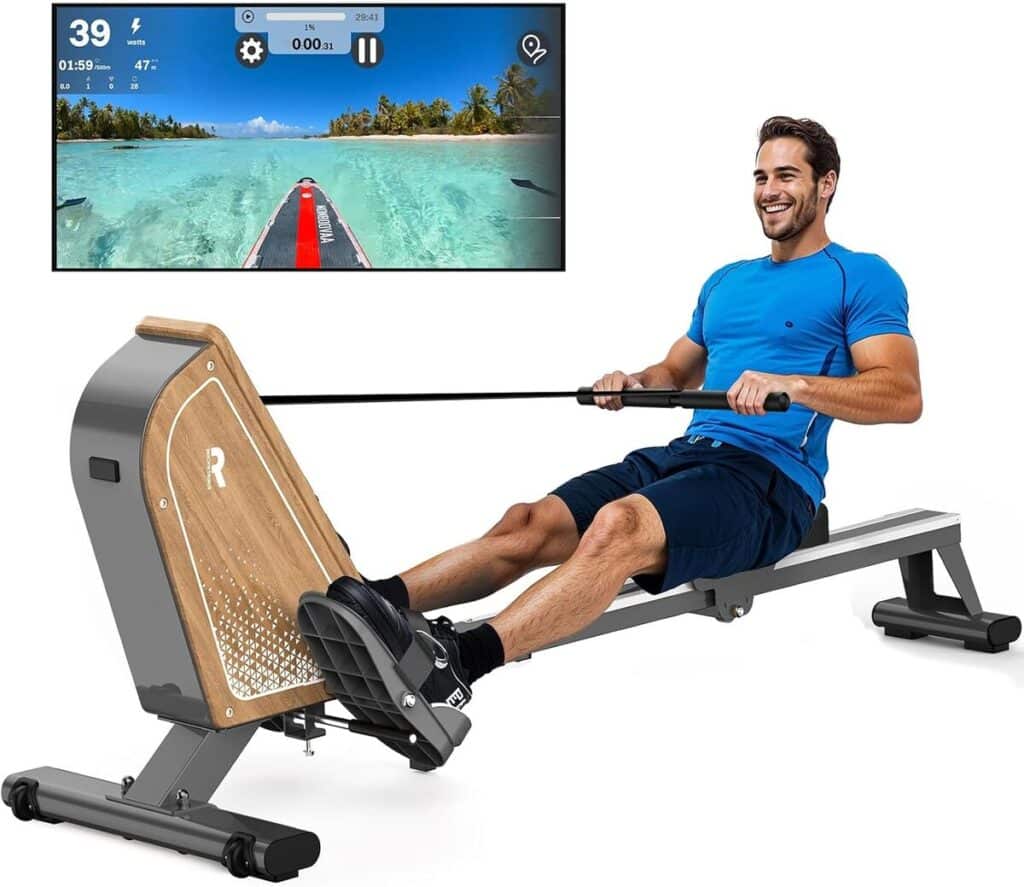 Test du rameur VOWVIT OR3 : performance et design compact