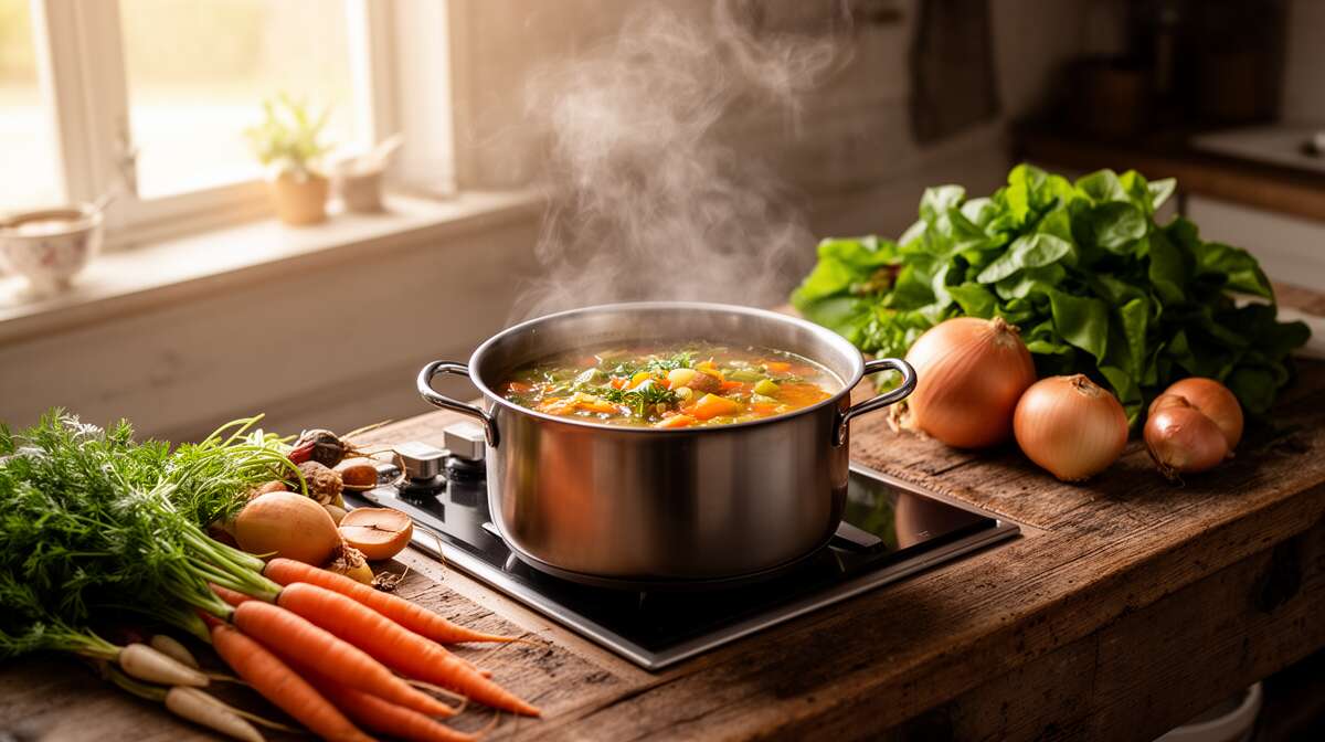 Soupe d'hiver : vitamines et réconfort Soupe d'hiver : vitamines et réconfort
