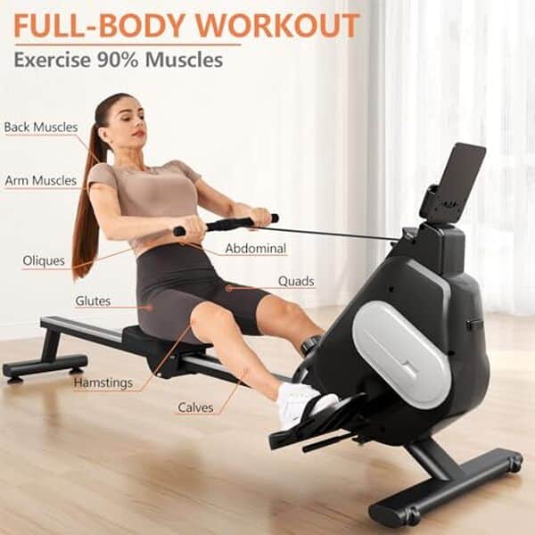 Découvrez le rameur Botifly magnétique 16 niveaux, conçu pour une performance optimale à la maison. Utilisation efficace grâce à ses caractéristiques avancées.