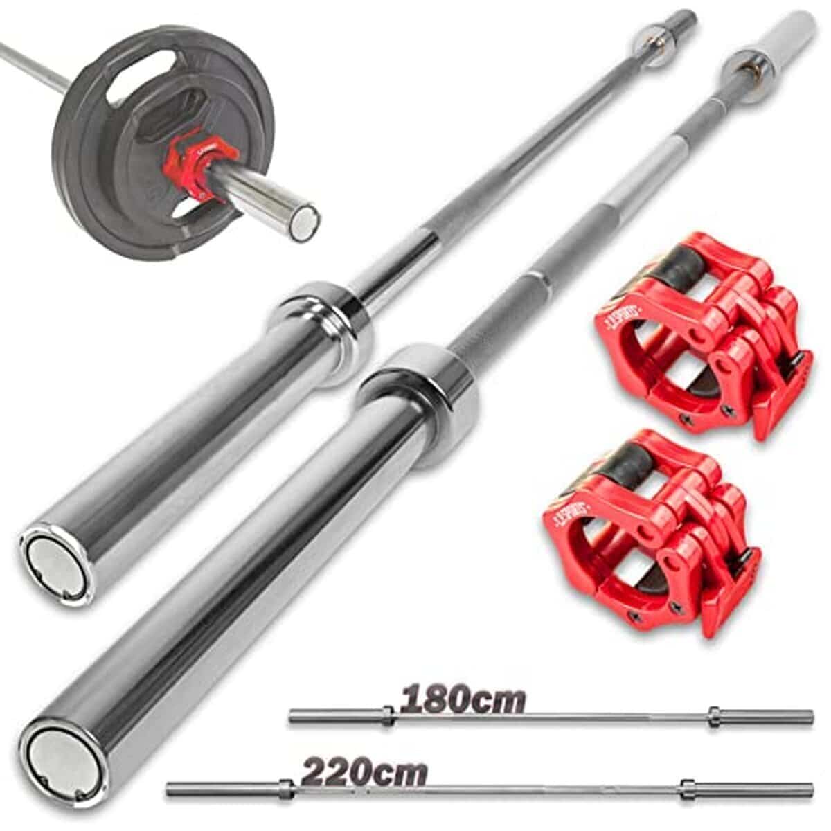 Test de la barre olympique C.P. Sports G42 : puissance et robustesse