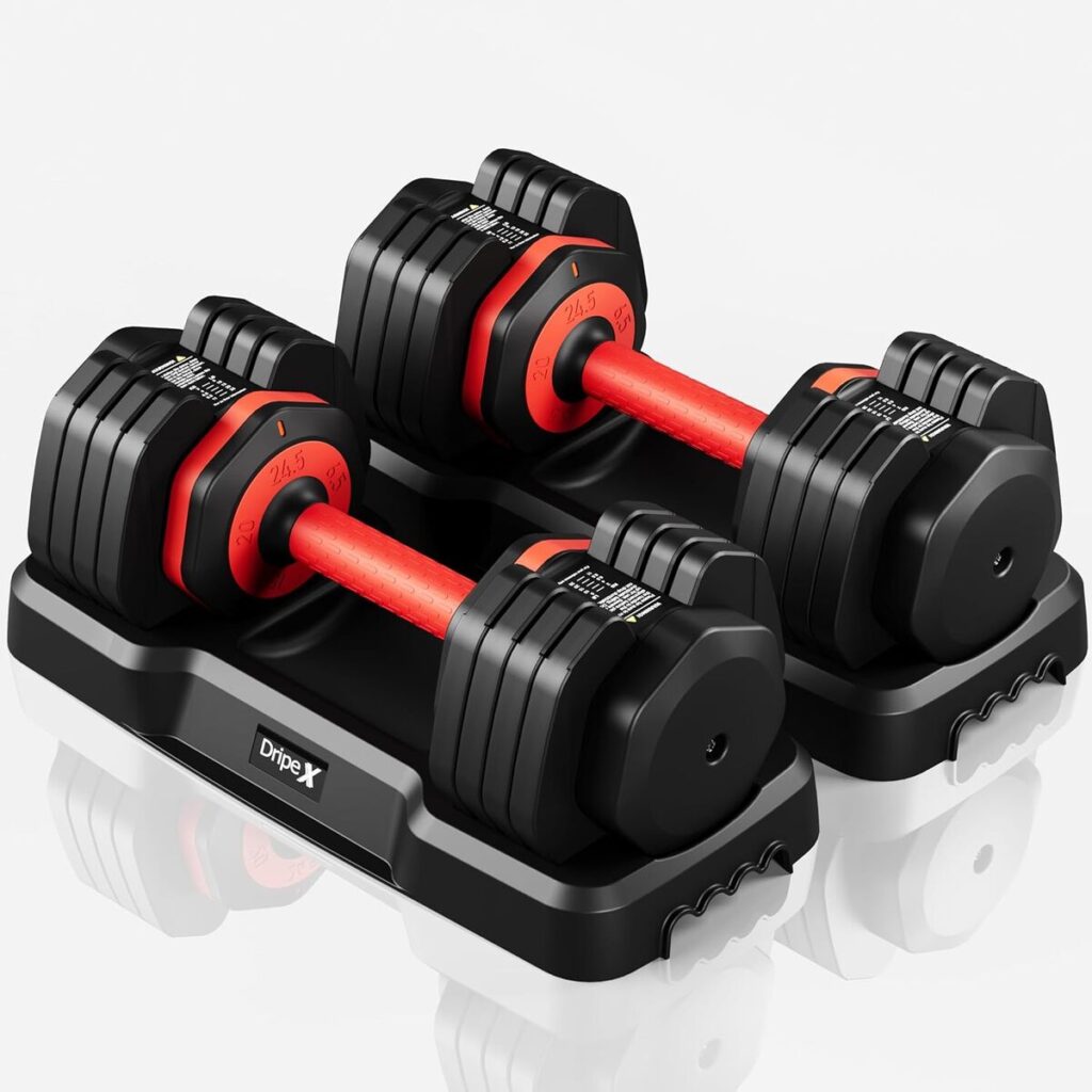 Test Dripex : haltères réglables 24, 5 kg