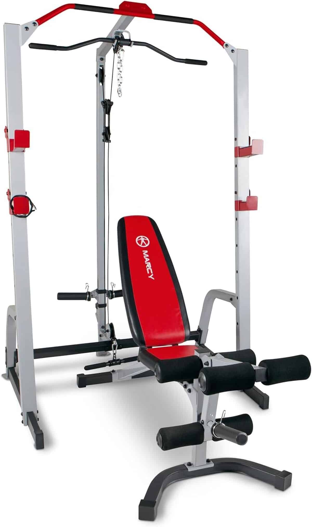 Test du Marcy MD-8851R : power rack et banc multifonction