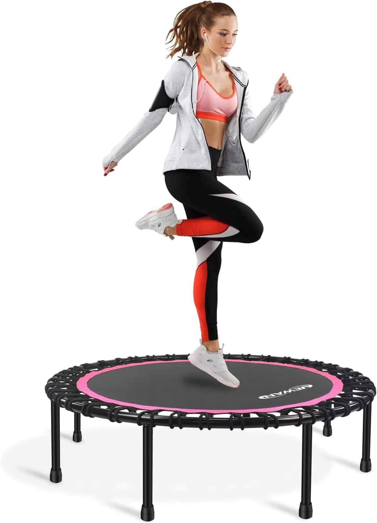 Test du mini trampoline stable et silencieux Newan : l'entraînement outdoor optimal
